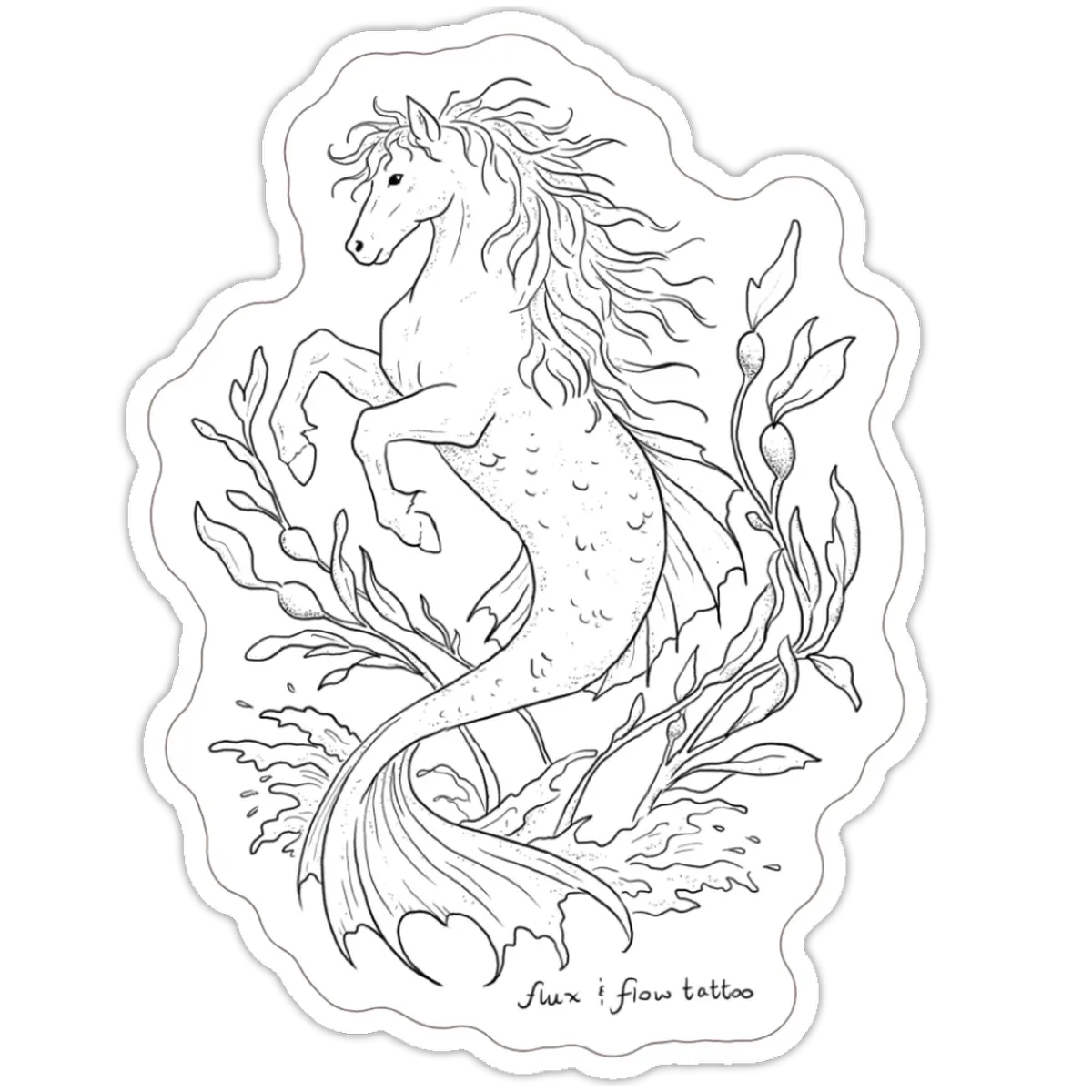 Hippocampus Sticker